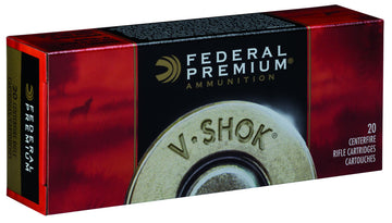 Federal P222D Premium V- Shok 222 Rem 43 gr TNT Green (TNTGRN) 20 Bx/ 10 Cs