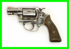 S&W Revolver 37, 38 Special 2 Barrel, Fixed Sights, Nickel9688