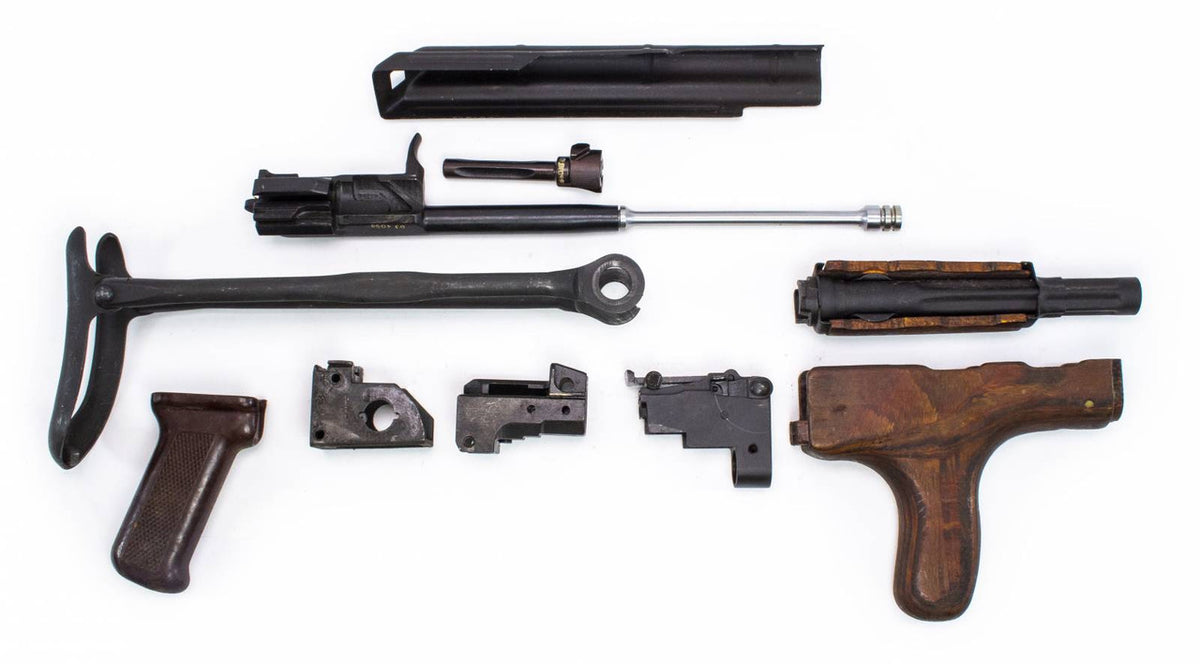 Romanian 1972 Model 65 AKM-47 7.62x39 Underfolder Parts Kit - Numbers Matching - Good Bluing - Year 1972