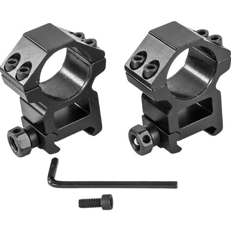 UTG RINGS 1 HIGH PROFILE MATTE BLACK PICATINNY/WEAVER