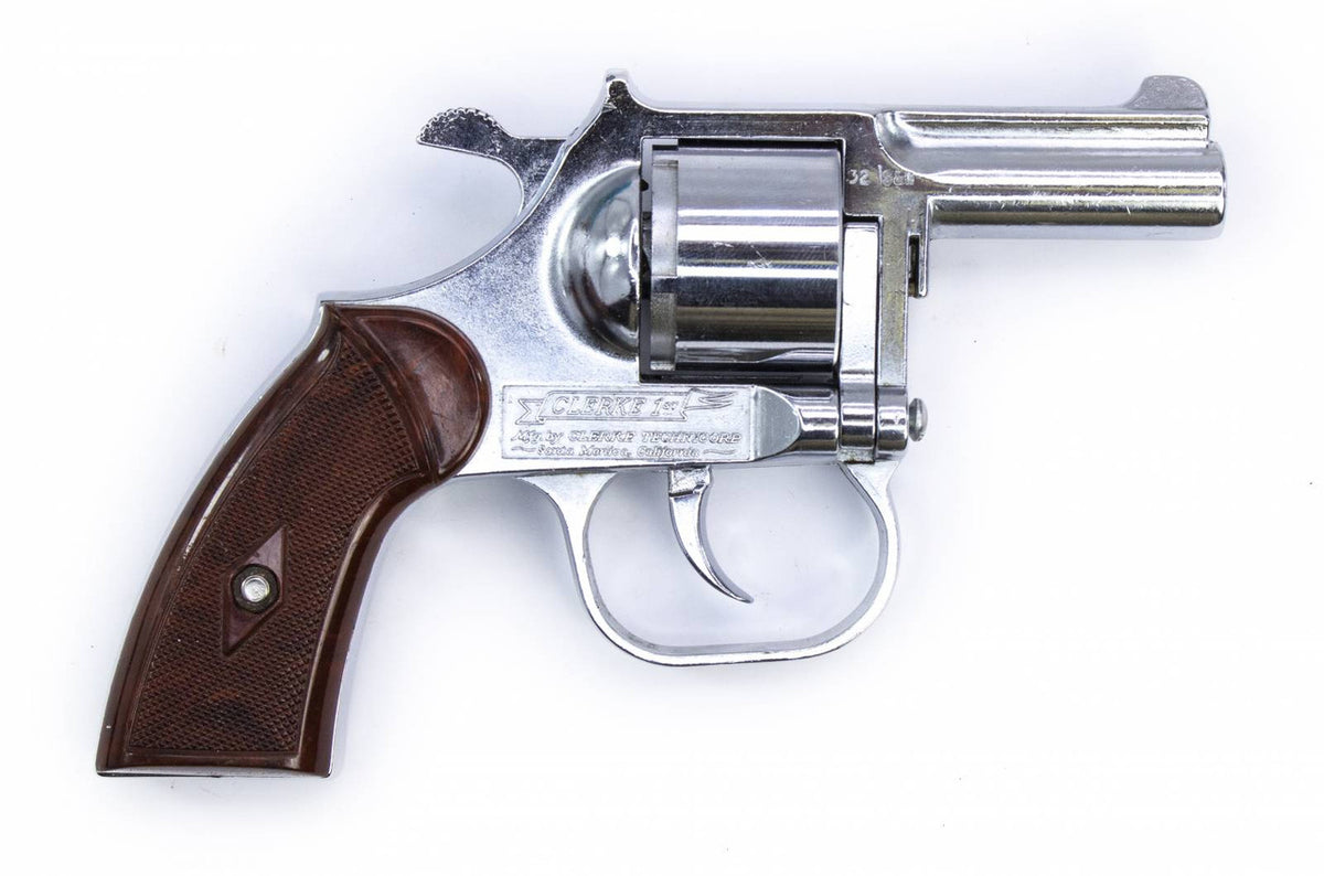 Clerke 1st Revolver, .32 S&W, 2 1/8 Barrel, Chrome