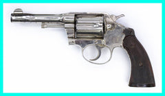 Colt Police Positive .38 S&W 4" Barrel FIXED SIGHT CHROME
