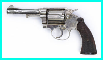 Colt Police Positive .38 S&W 4" Barrel FIXED SIGHT CHROME