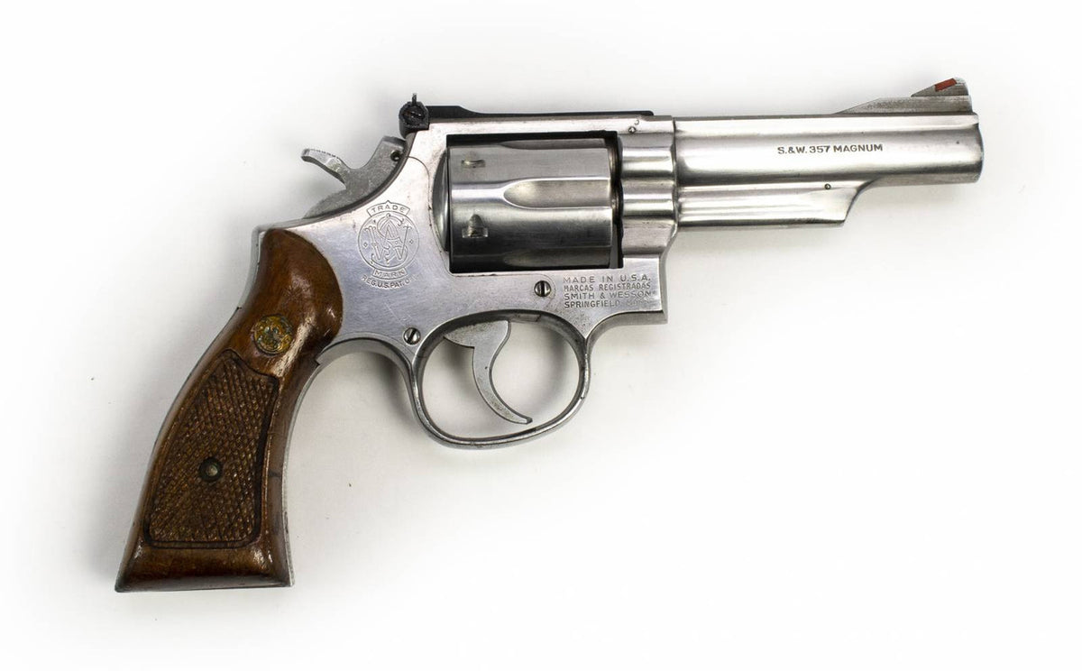 S&W 66-1 357 MAG 4 BARREL  SQUARE BUTT STAINLESS STEEL REVOLVER-USED