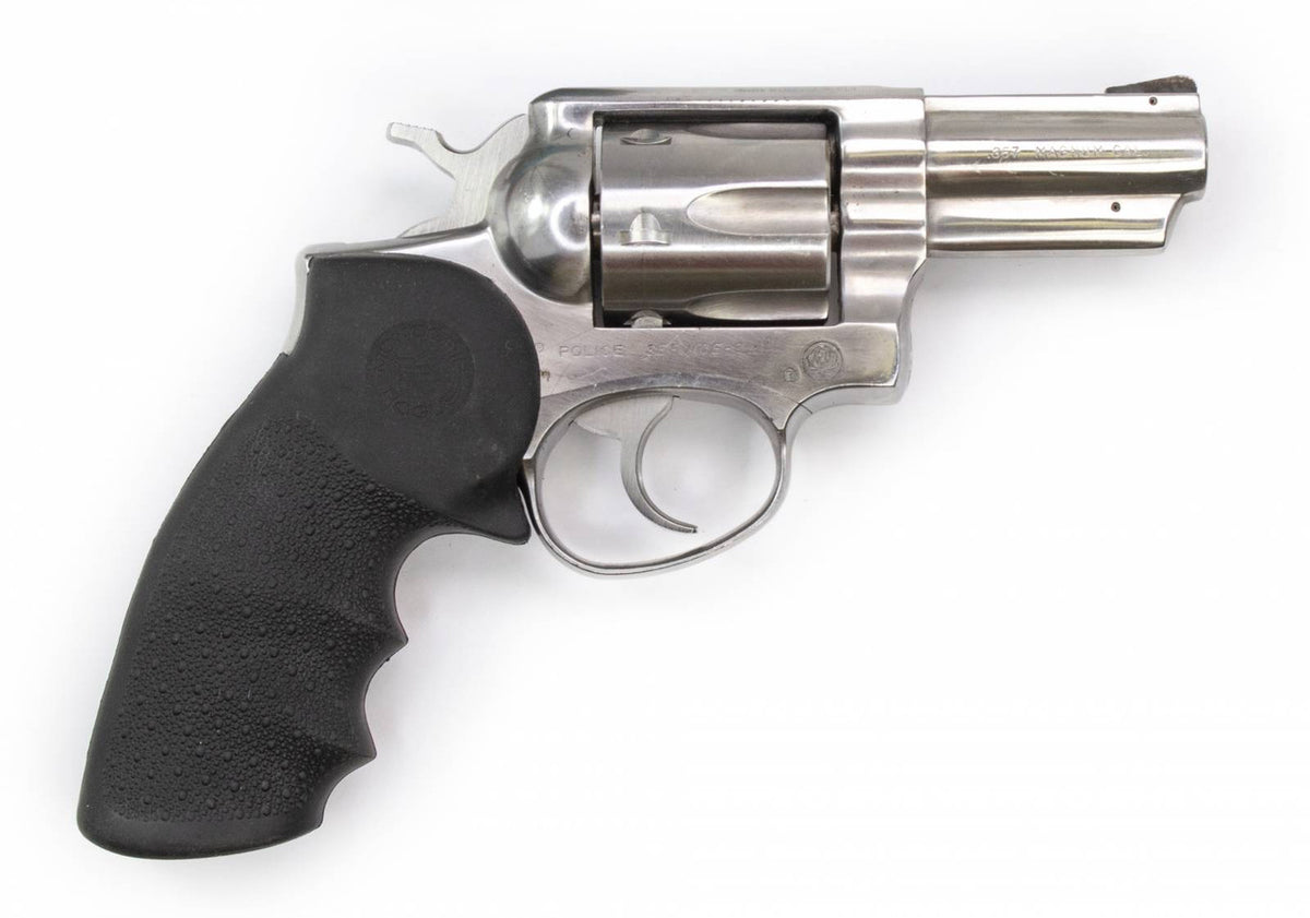 Ruger Police Service Six Revolver, .357 Magnum, 2.75 Barrel, Stainless Steel7069