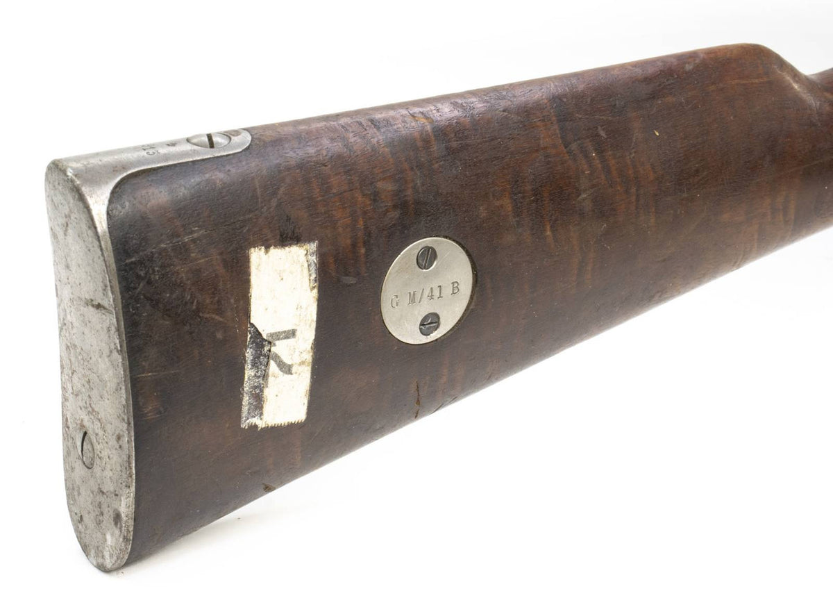 Original Swedish Mauser M96 Rifle Hardwood Stock w/Stock Disk 6860