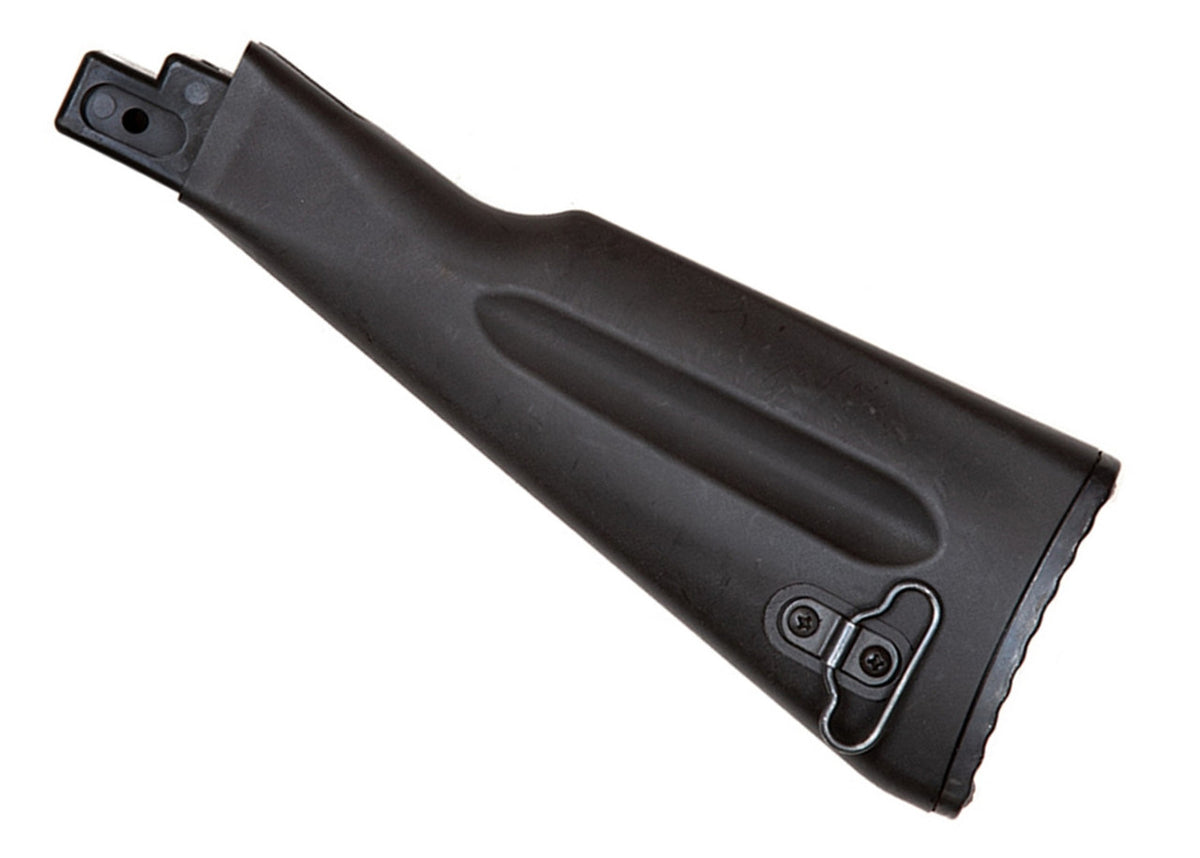 AKM Black Polymer Buttstock with Hardware - USA Made
