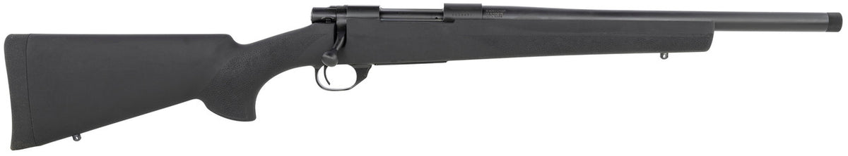 Howa 1500 6.5 Creedmoor 16.25" Heavy Barrel 10+1 Capacity Bolt Action Rifle - Black Hogue Stock - HHGB65C16