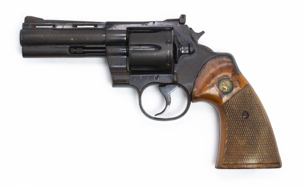 COLT PYTHON 357MAG 4BARREL ADJ SIGHT BLUED