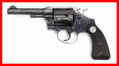 COLT POLICE POSITIVE 32 COLT SPECIAL 3RD ISSUE 4 BARREL ROUND BUTT BLUED
