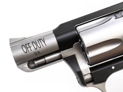 Charter Arms Off Duty  38 Special 5 Round 2 Matte Stainless Black Aluminum Black Rubber Grip
