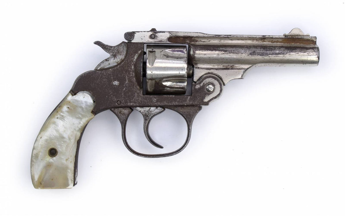National Arms Topbreak Revolver, .32 S&W, 3 Barrel, Nickel