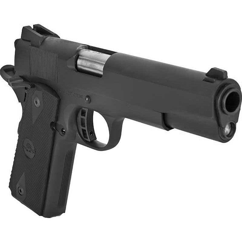 Rock Island 51431 Rock Standard FS 45 ACP 5 8+1 Black Parkerized Black Rubber Grip Fixed Sights