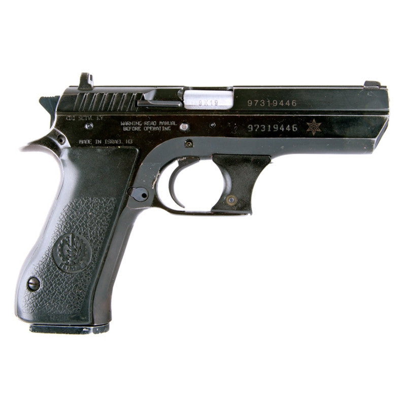 IWI Jericho 941F 9mm Single Full-Size Steel Frame 16rd Black (with Star Logo)
