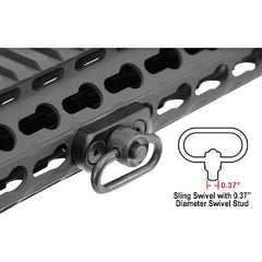 UTG SWIVEL ADAPTOR KEY-MOD ACCEPTS QD SWIVELS