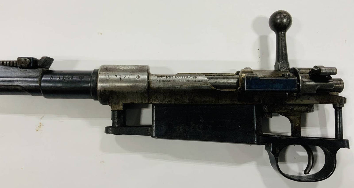Brazilian Model 1908 Mauser barreled action