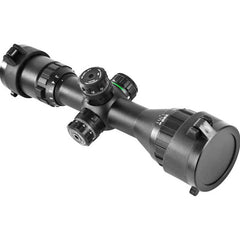 UTG SCPM392AOLW BugBuster 3-9x 32mm Obj 37.70-14.00 ft @ 100 yds FOV 1 Tube Black Finish Illuminated Red/Green Mil-Dot