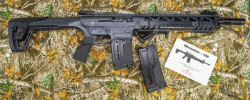 Monastor 102 Battle Worn Blue Semi Auto Shotgun 12ga