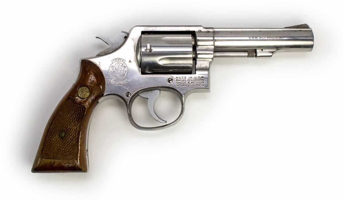 S&W 65-2 357 MAG 4 BARREL STAINLESS STEEL REVOLVER-USED