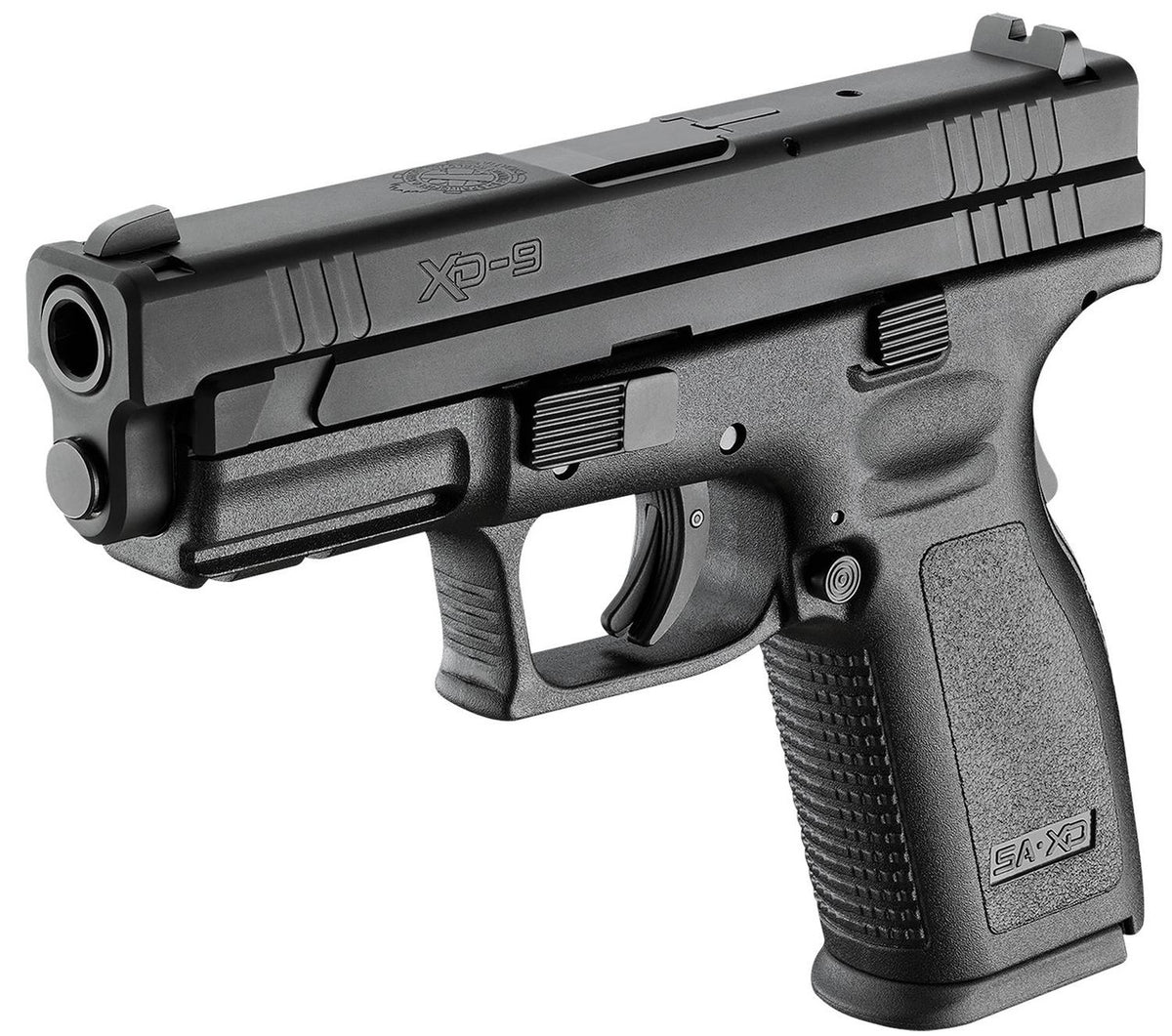 Springfield Armory XDD9101HC XD Service Defender Legacy 9mm Luger 4 16+1 Railed Black Frame Black Melonite Steel Slide Black Polymer Grip