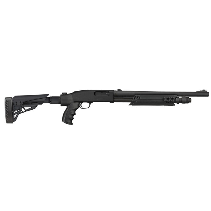 Advanced Technology B1101135 Strikeforce Shotgun Stock 6 Position Left Side Folding Black Synthetic for Moss 12&20 GA, Rem 870 12 GA, Win 12/20 GA