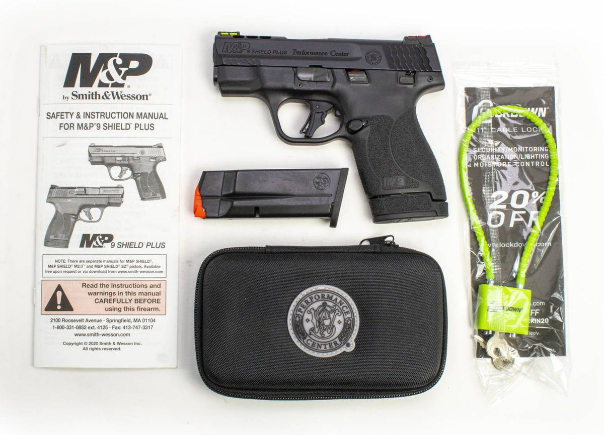 S&W M&P 9 Shield Plus 9mm Luger Semi-Auto Pistol 3.1 Barrel 13rd