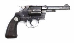 COLT POLICE POSITIVE 32 COLT SPECIAL 3RD ISSUE 4 BARREL ROUND BUTT BLUED
