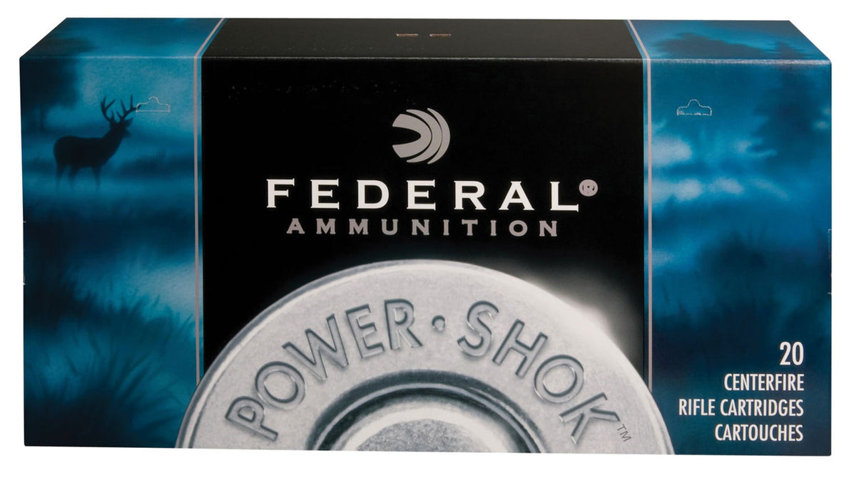 Federal 8A Power-Shok  8mm Mauser 170 gr Jacketed Soft Point (JSP) 20 Bx/ 10 Cs