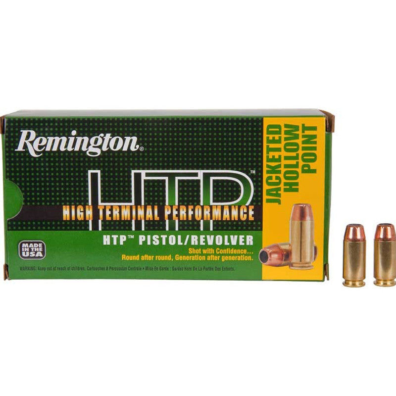 Remington Ammunition RTP40SW1 HTP  40 S&W 155 gr Jacketed Hollow Point (JHP) 50 Bx/ 10 Cs