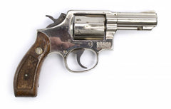 S&W 13-3 357 MAG 3 BARREL FIXED SIGHTS NICKEL