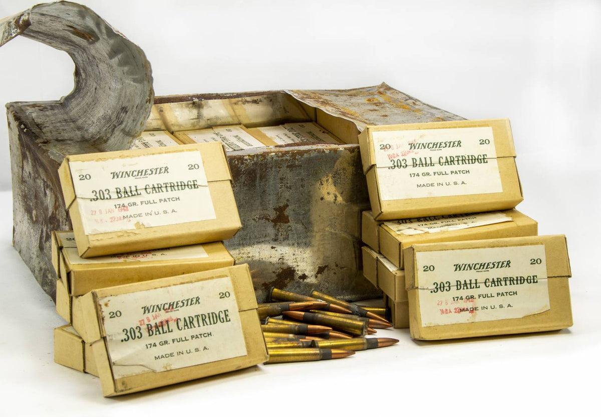 Winchester .303 British 174gr FMJ - 100rds