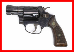 S&W 36 38 SPECIAL 2 BARREL BLUED FIXED SIGHT SQUARE BUTT1036