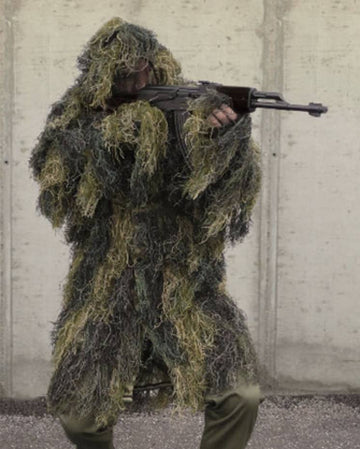 MIL-TEC® WOODLAND CAMO FR GHILLIE PARKA NEW - M/L