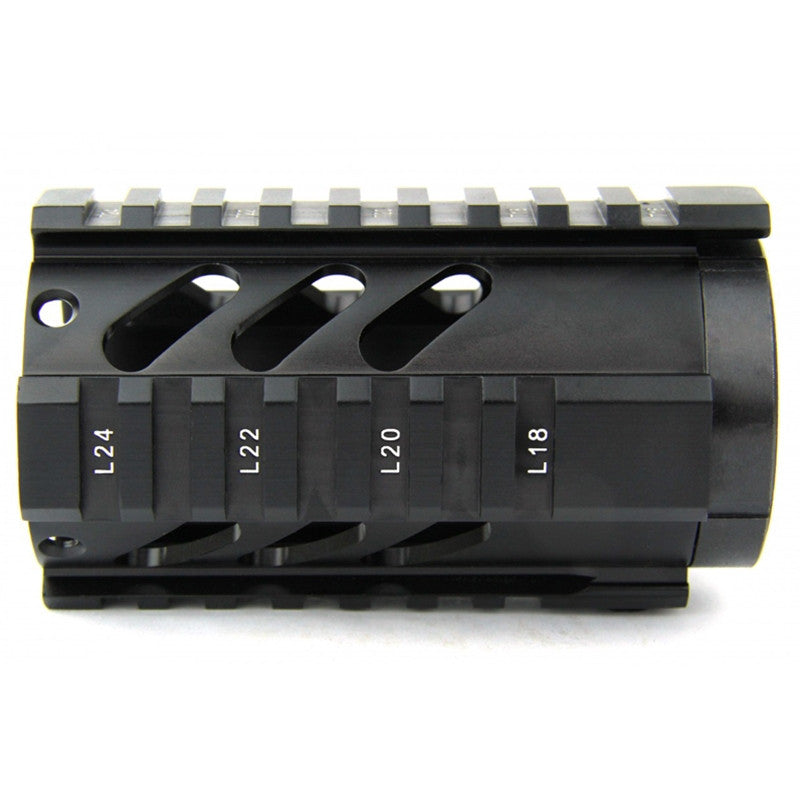 AR-15 Pistol Length Free Float 4 Quad Handguard