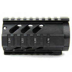 AR-15 Pistol Length Free Float 4 Quad Handguard