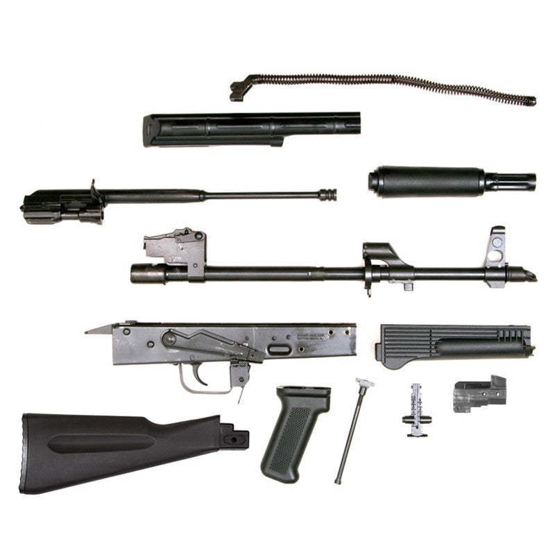 AK-47 Polish 7.62x39mm AK47 Sporter Rifle Build Kit with Original Polish Barrel and Receiver