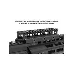 UTG Super Slim Picatinny Riser Mount, 0.75 Height, 13 Slots