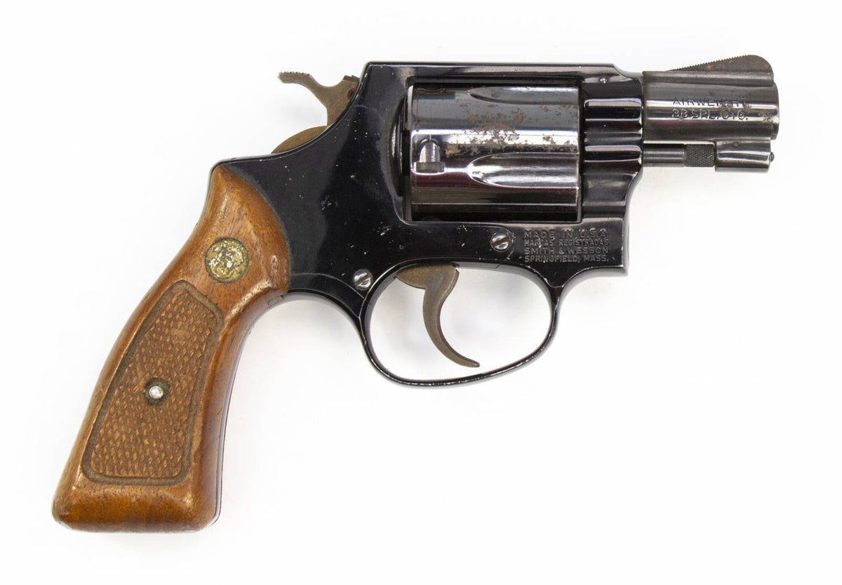 S&W Revolver 37, .38 Special 2 Barrel, Fixed Sights, Blued