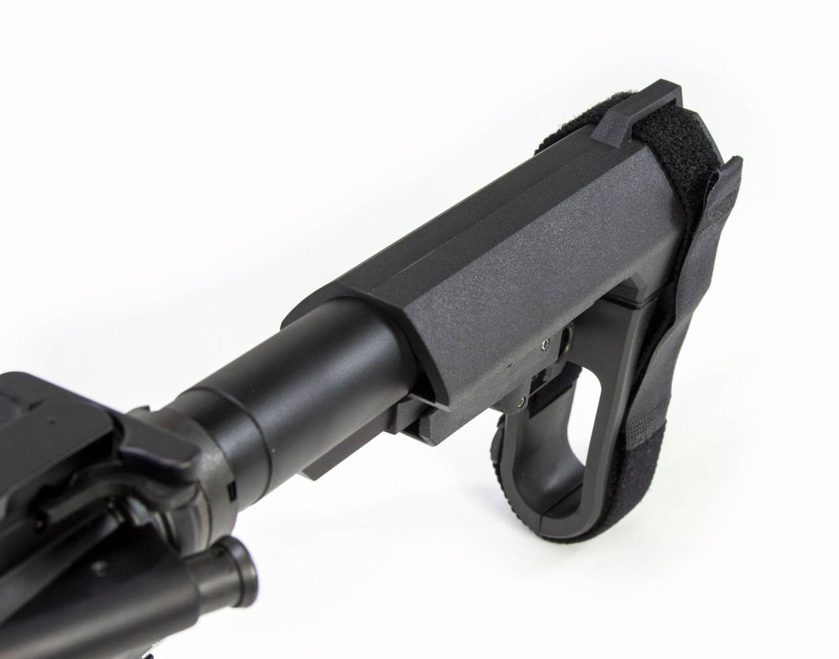 Stag Arms 15012211 Stag 15  300 Blackout 8 Pistol 30+1 Black Hard Coat Anodized Black Nitride SBA3 Pistol Stabilizing Brace Stock Black Magpul MOE SL Grip Left Hand