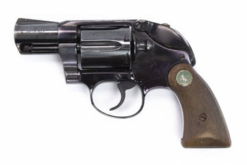 Colt Agent Revolver w/Hammer Shroud .38 Special 2 Barrel, Blued
