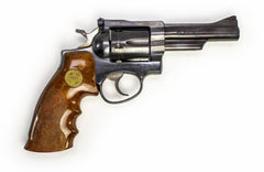 RUGER SECURITY SIX 357 MAG 4 BARREL BLUED REVOLVER-USED