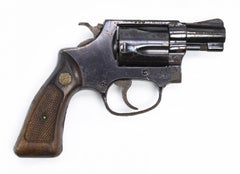S&W 36 .8 SPECIAL 2" BARREL BLUED FIXED SIGHT SQUARE BUTT