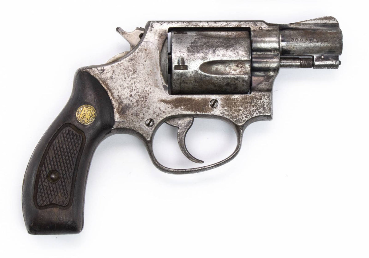 S&W 36 .38 SPL 2" BARREL BLUE FIXED, SIGHT SQUARE BUTT