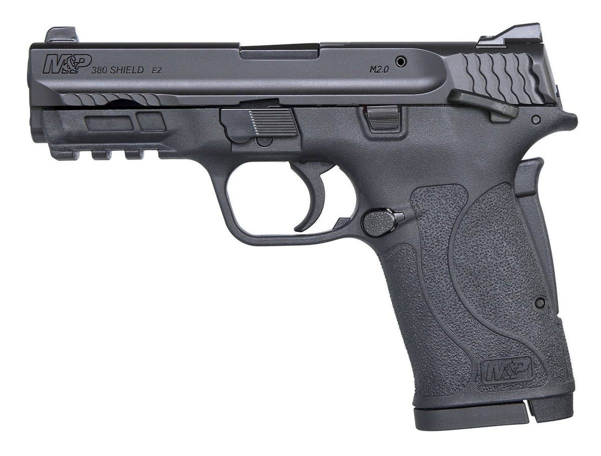 Smith & Wesson 380 ACP 3.68 8+1 M&P Shield EZ Black Black Armornite Stainless Steel Black Polymer Grip Manual Safety