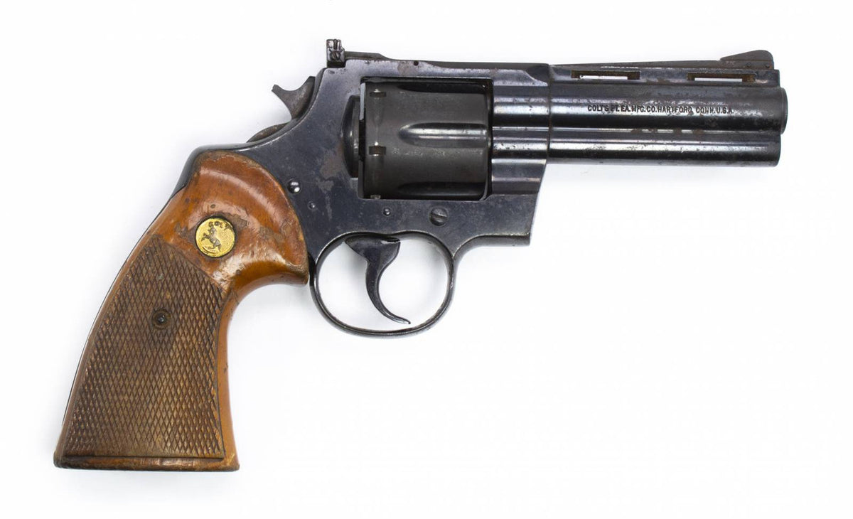 COLT PYTHON 357MAG 4BARREL ADJ SIGHT BLUED