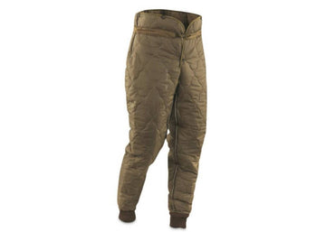 Czech Quilted Thermal Pants - Used , LG