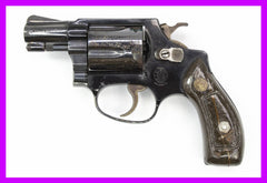 S&W Revolver 37, 38 Special 2 Barrel, Fixed Sights, Blued7804