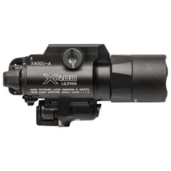 Surefire X400UARD X400U  Universal Clear LED 1000 Lumens/635 nm Red Laser Black Anodized Aluminum