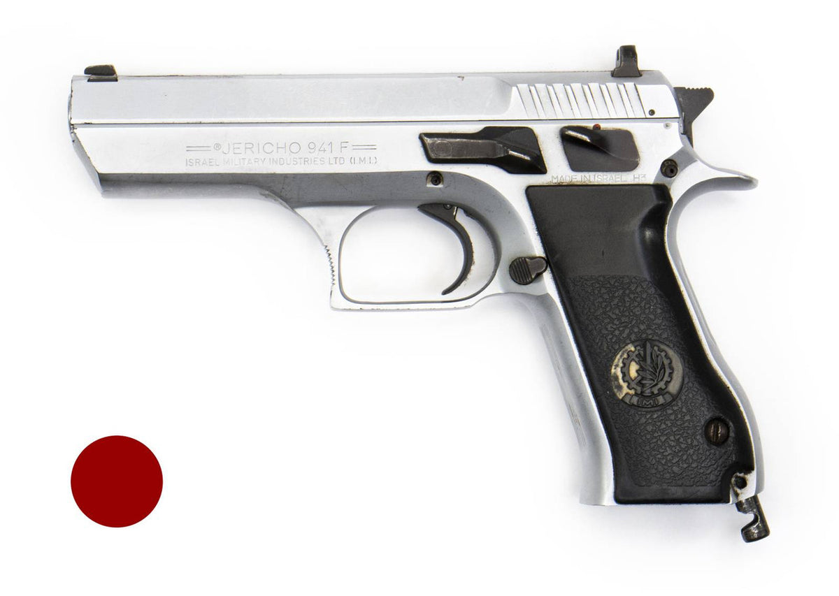 IMI Jericho 941F 9mm Single Full Size Steel Frame 16rd Brushed Chrome (with Star Logo) HG0892_2