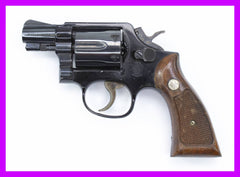 S&W 12-3 AIRWEIGHT 38 SPECIAL 2 BARREL BLUED SQUARE BUTT3354